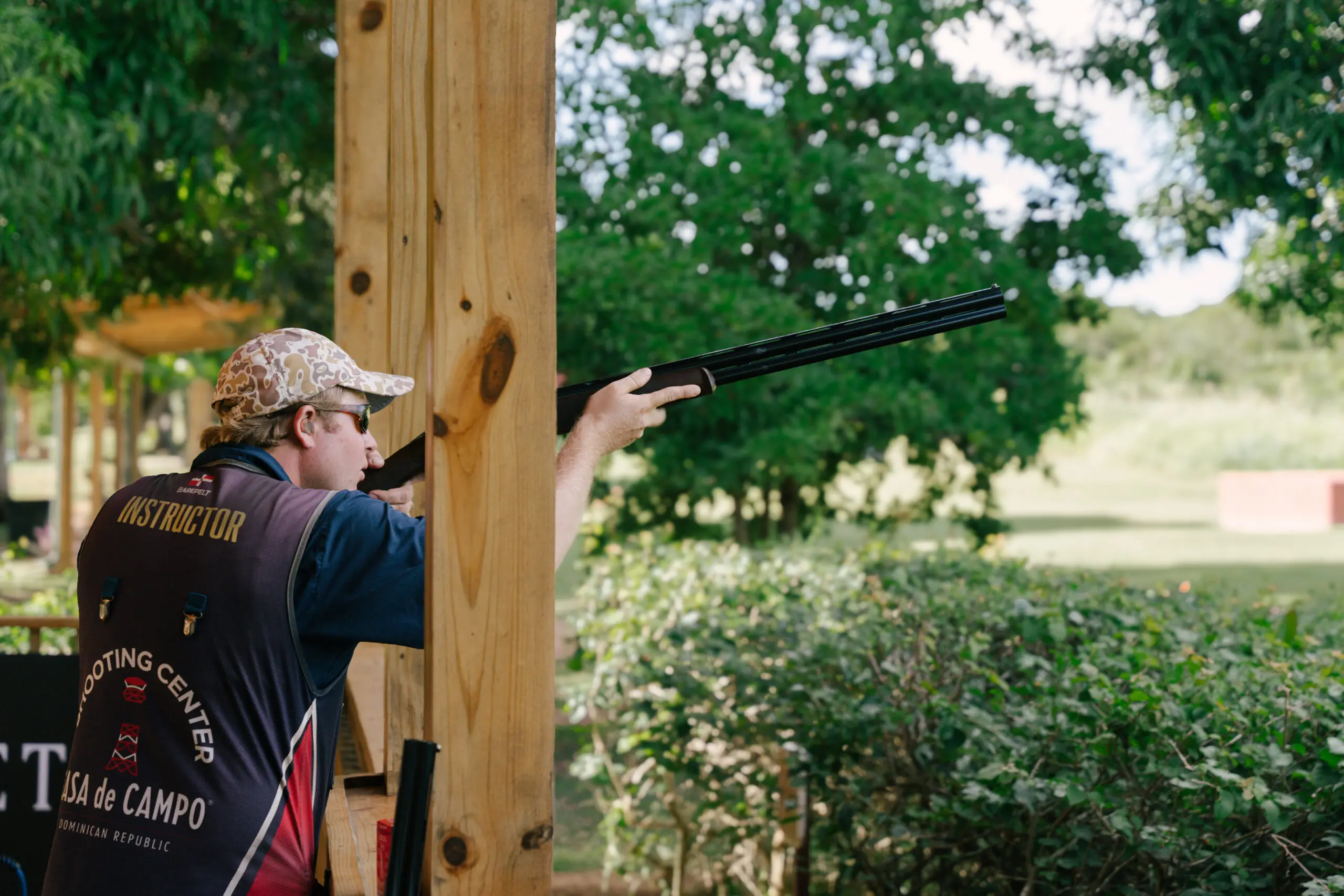 Clay shooting at Casa de Campo